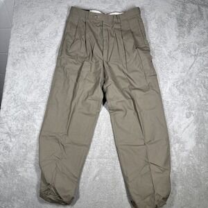 Club Room Wool Dress Pants Light Brown Light Weight Size 34x32 L